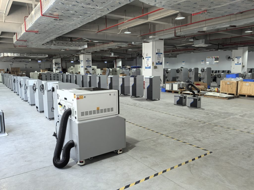 PURE-AIR production workshop quality control