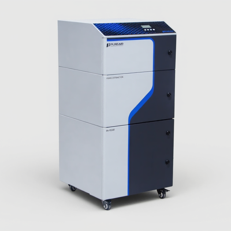 PURE-AIR PA-FS500 fume extractor with multi-stage filter stack