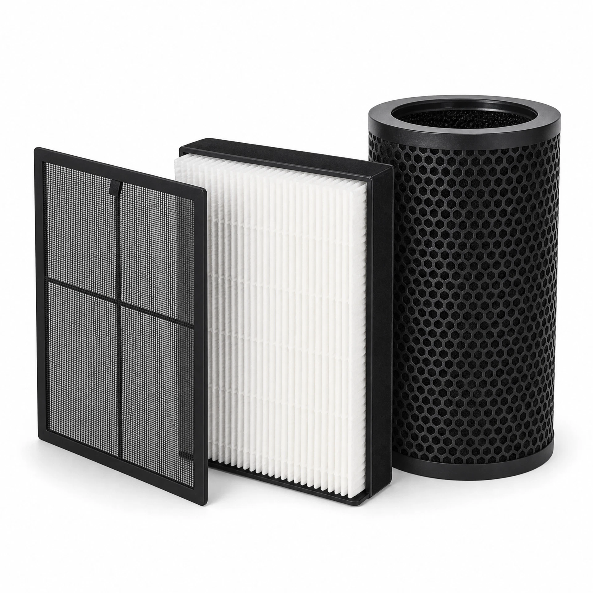 Replacement Filter Set — Modular stack: swap only the stage that's spent